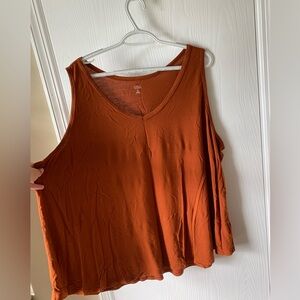 ✔️Catherines Rust Tank Top, 3x